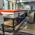 Machine de fabrication de profil de feuille de construction creuse en plastique PP